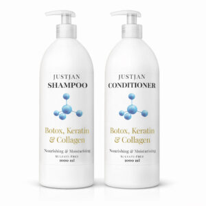 Justjan Botox shampoo and conditioner set 1L bottles