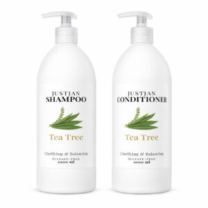 Justjan Tea Tree shampoo and conditioner set 1L bottles