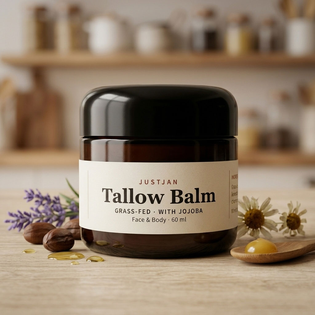 Grass-Fed Tallow Balm for Face & Body